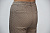 Классические брюки "Евро длина" 51155-23006E гусиная лапка, цвет: 173#, коричневый