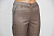 Классические брюки "Евро длина" 52004-23002E клетка, цвет: 676#, коричневый