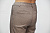 Классические брюки "Евро длина" 52004-23002E клетка, цвет: 676#, коричневый